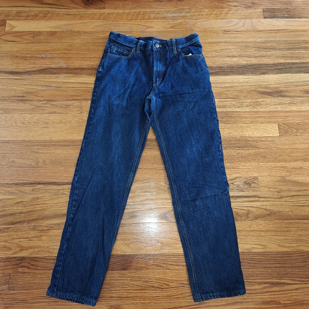 Land's End Men's Flannel-Lined Jeans - 34/32